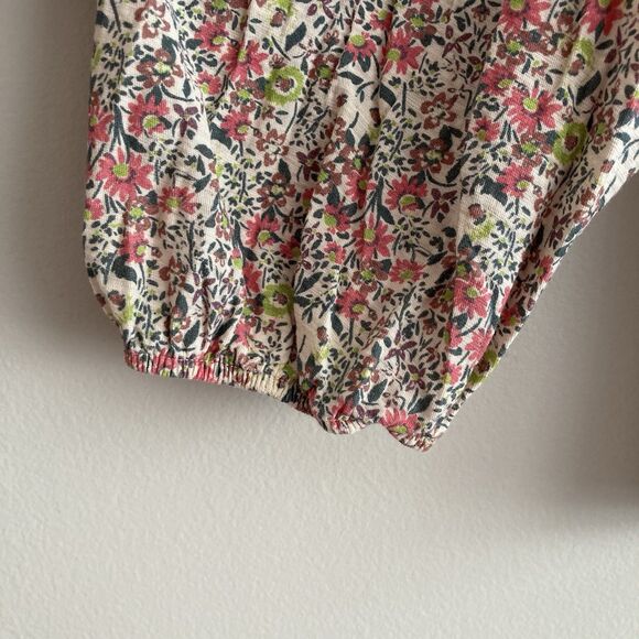 Nation LTD Abrielle Tee Superbloom Top Classic Boho Size Medium Pink Floral - Picture 6 of 12